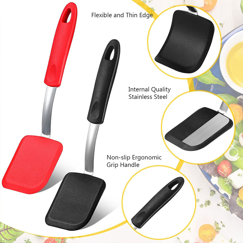 Silicone Cookie Spatula Turner - Okonomiyaki Spatula recension och pris