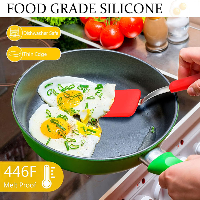 Silicone Cookie Spatula Turner - Okonomiyaki Spatula recension och pris