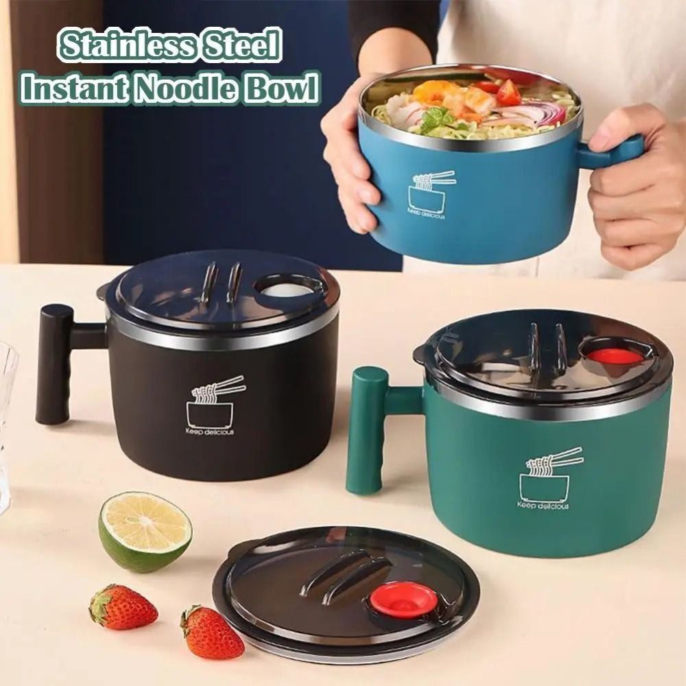 Portable Stainless Steel Ramen - Dim Sum Basket recension och pris