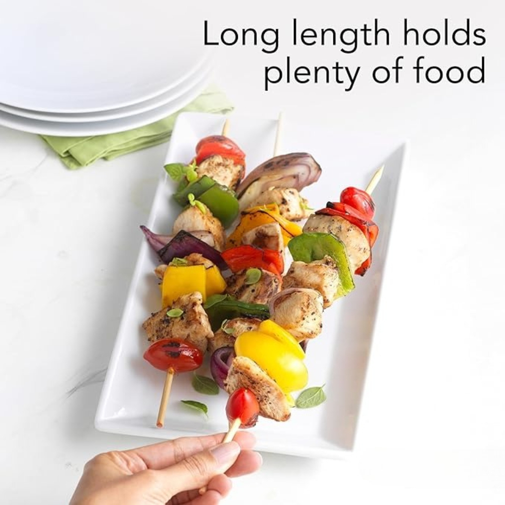 1350/90Pcs Natural BBQ Skewers - Corn Dog Stick recension och pris