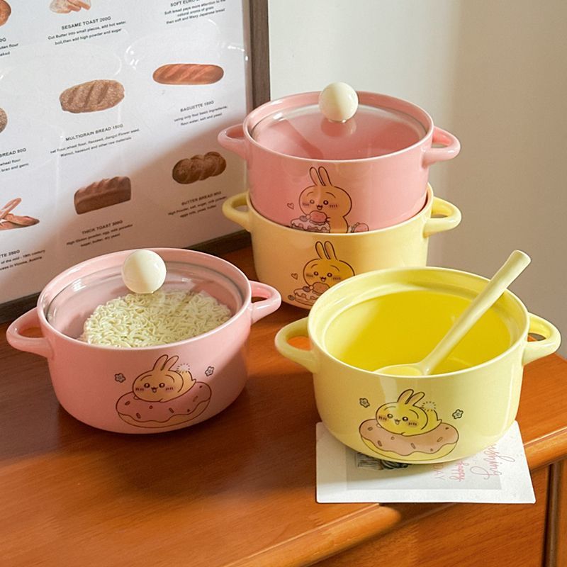 Chiikawa Cute Cartoon Ceramic  - Dim Sum Basket recension och pris