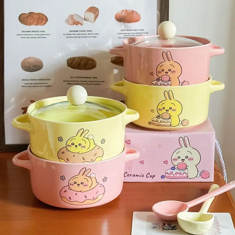Chiikawa Cute Cartoon Ceramic  - Dim Sum Basket recension och pris