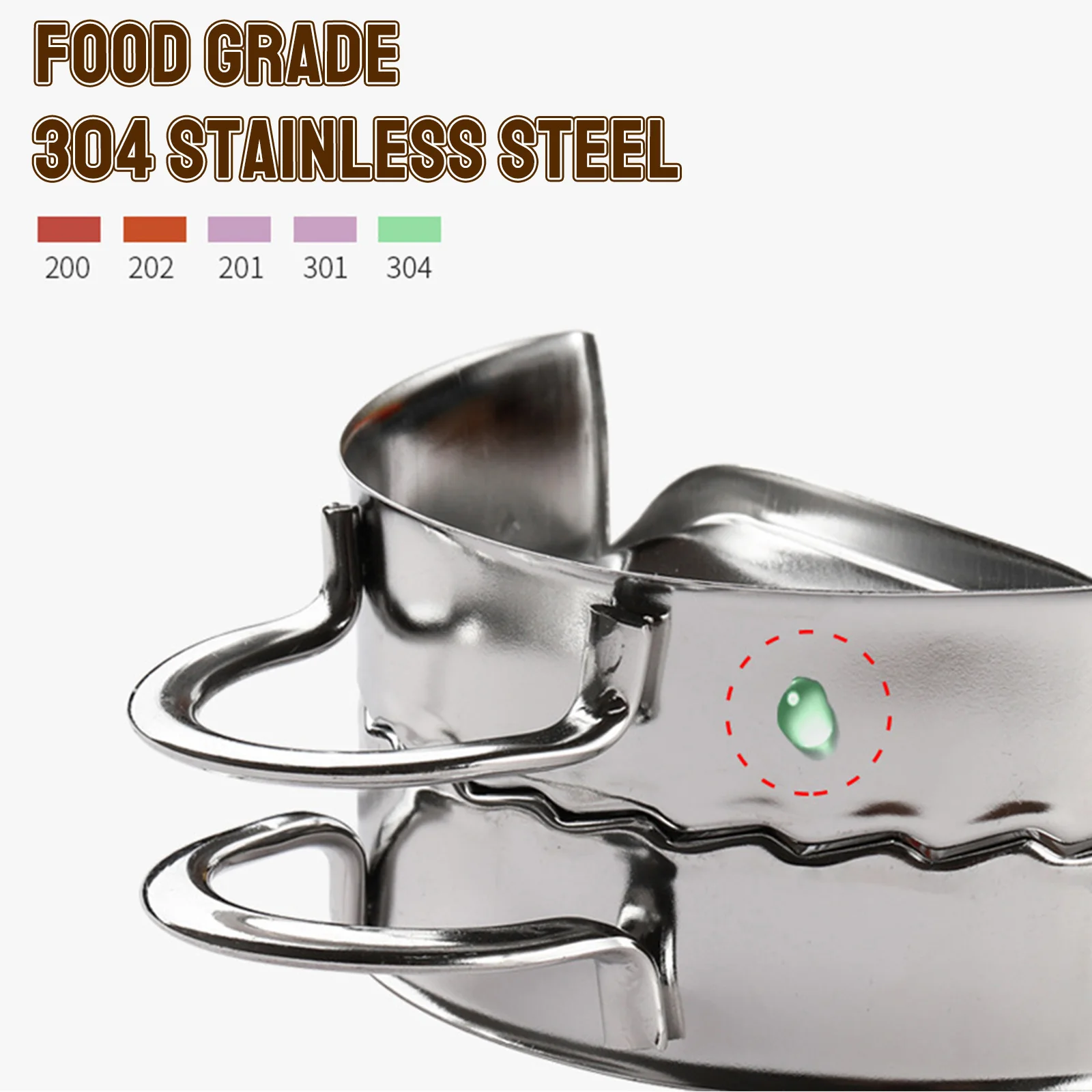 Stainless Steel Dumpling Maker - Dumpling Press Set recension och pris