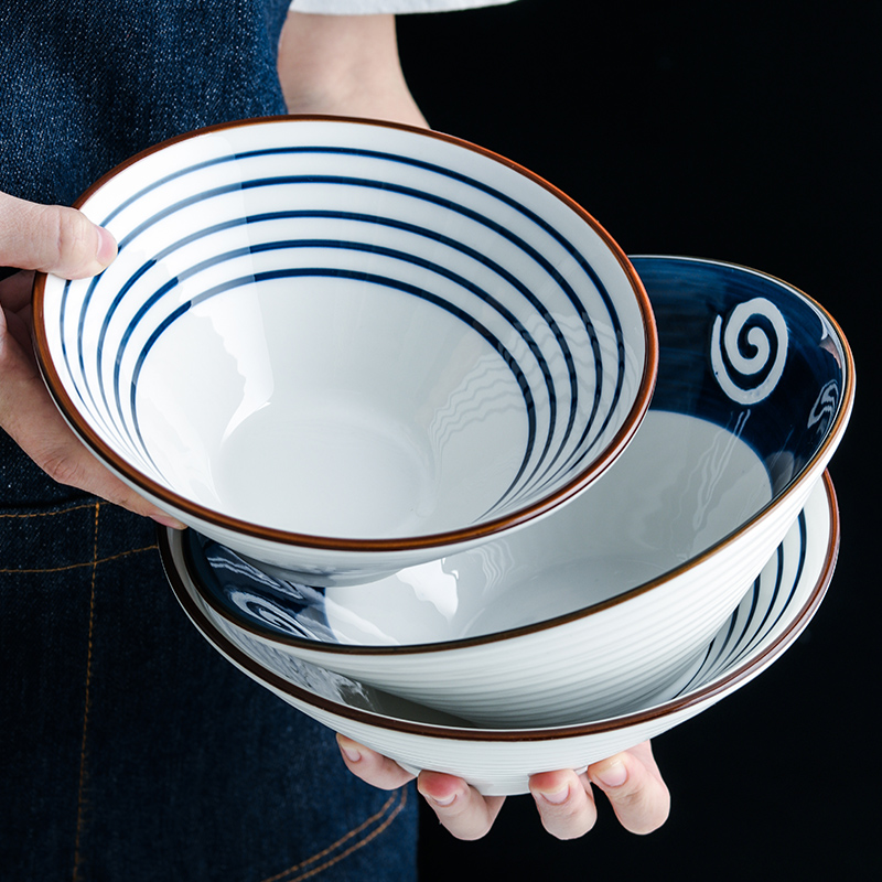 1200ML Ceramic Ramen Bowl Japa - Dim Sum Basket recension och pris