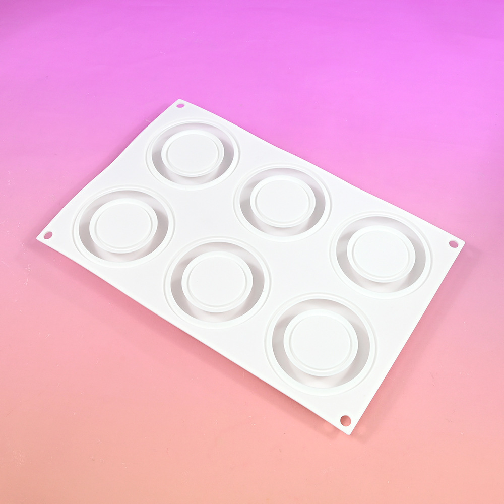 New Mould 6-Piece Donut Mousse - Donut Mold Silicone recension och pris