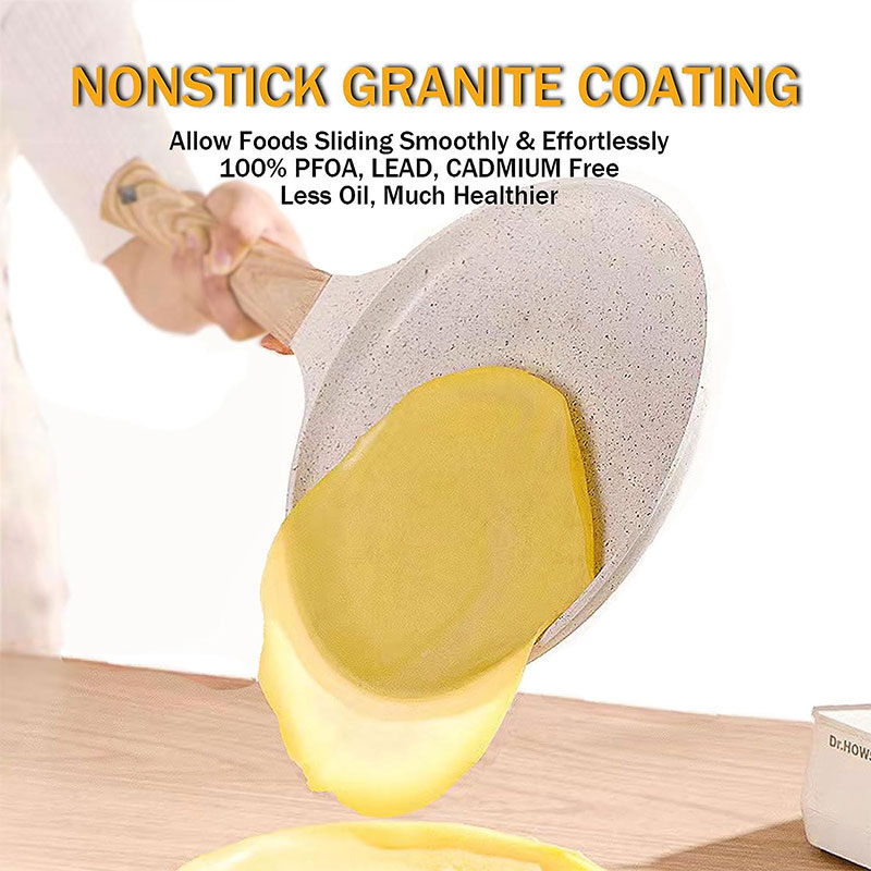 20/24/28cm Nonstick Crepe Egg  - Egg Waffle Pan recension och pris