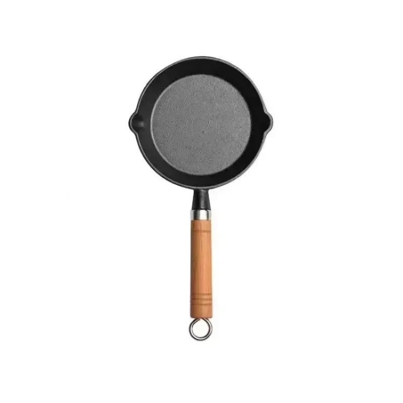 20/23/26cm Cast Iron Frying Pa - Egg Waffle Pan recension och pris