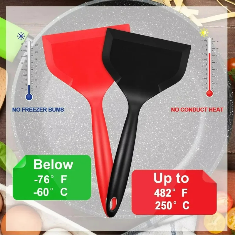 Non-stick Silicone Spatula, Wi - Okonomiyaki Spatula recension och pris