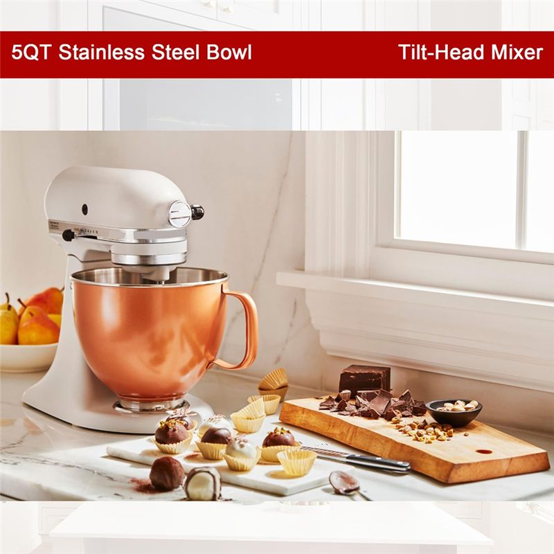 A27F-5 QT Stainless Steel Mixe - Kitchenaid Mixer Artisan 5Qt recension och pris