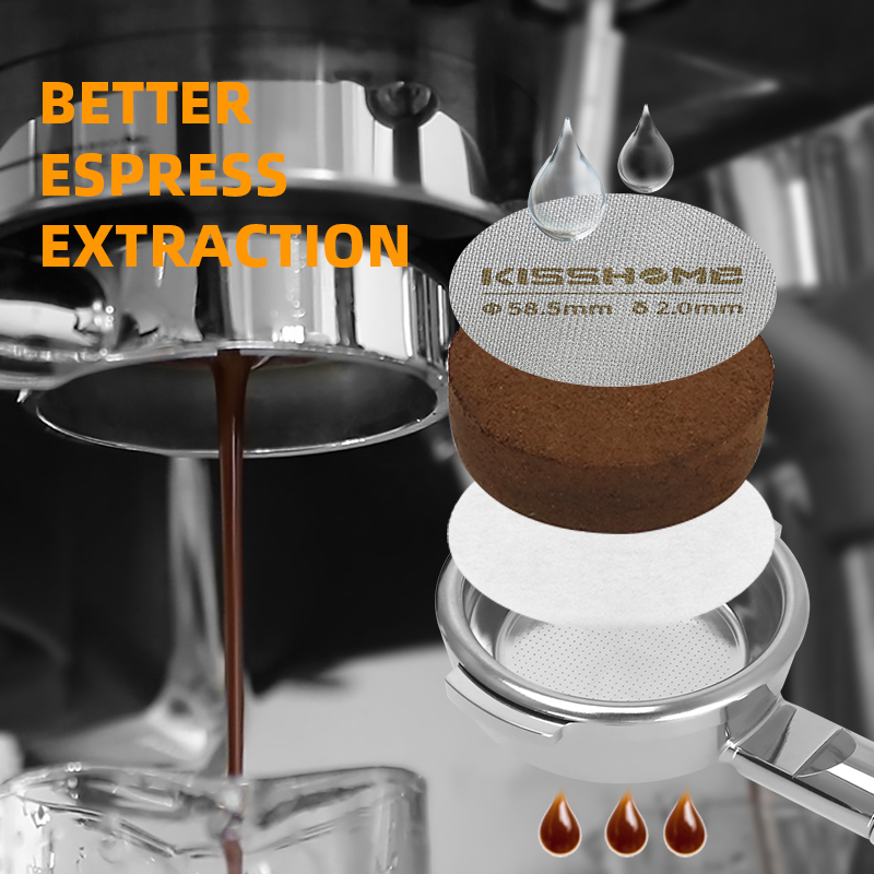 Coffee Puck Screen 51mm 53.5mm - Delonghi Espresso Magnifica recension och pris