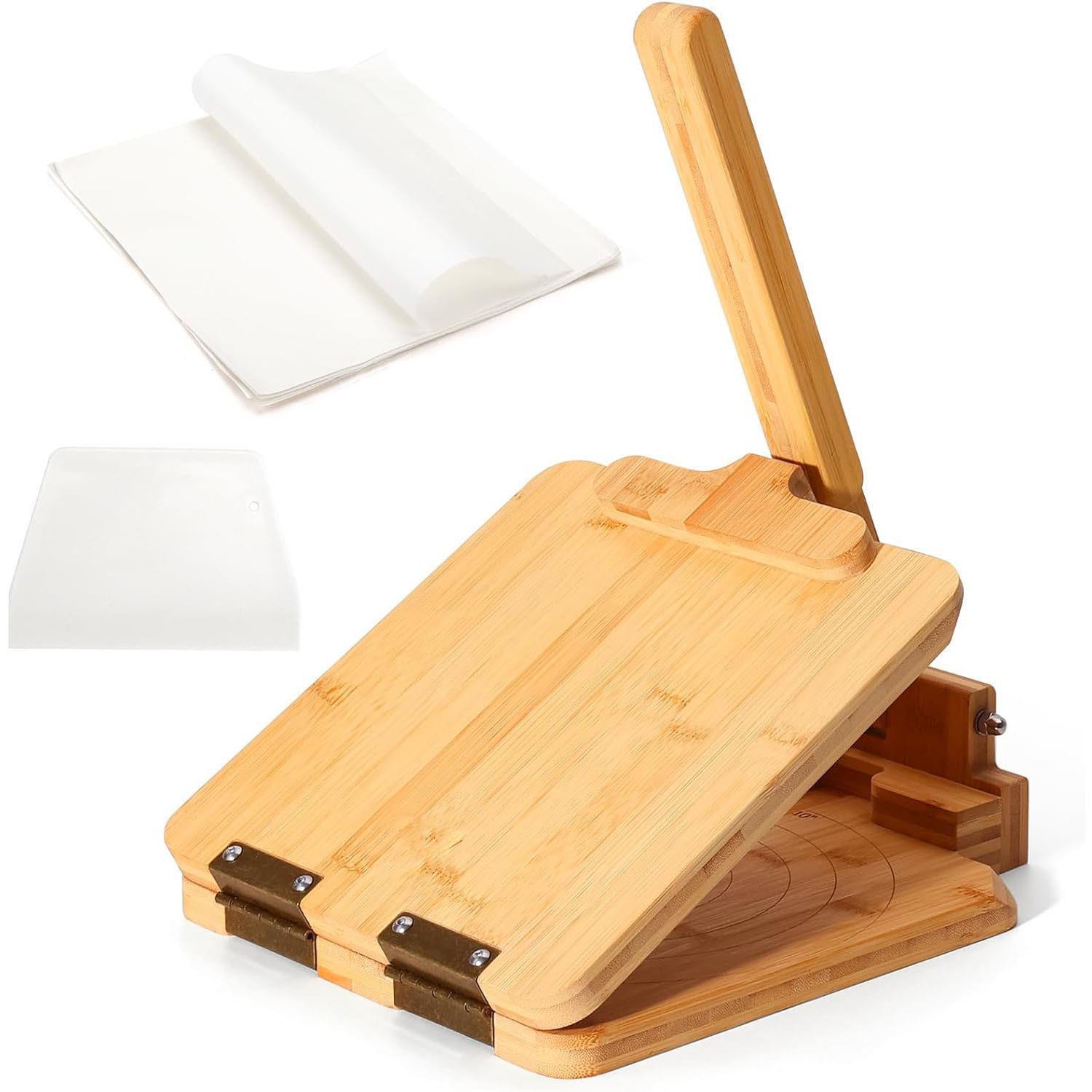 Hot-selling bamboo and wood to - Dumpling Press Set recension och pris