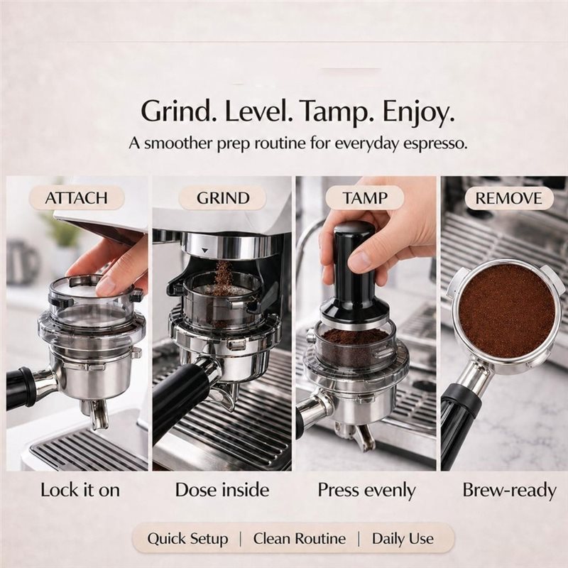 Promotion!Twist-Lock Portafilt - Breville Espresso Barista Express recension och pris