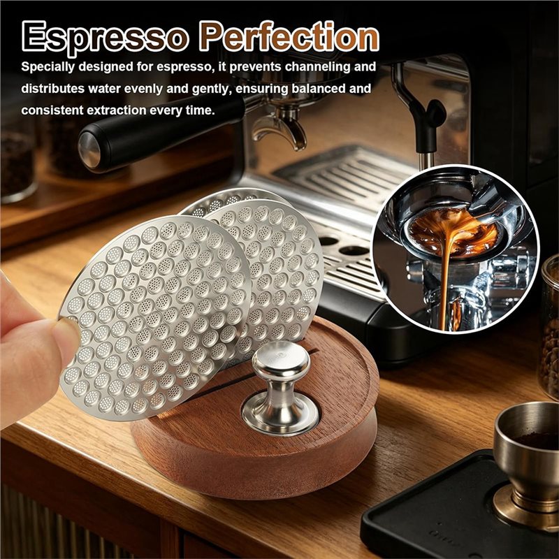 2026 New Espresso Puck Screen  - Breville Espresso Barista Express recension och pris