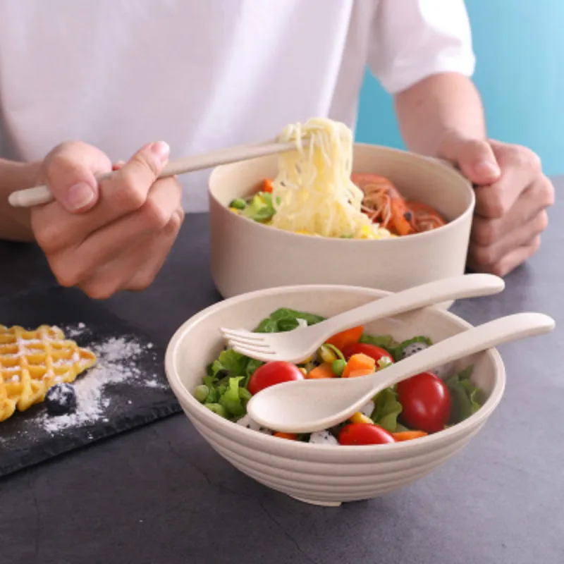Large Capacity Wheat Straw Ric - Dim Sum Basket recension och pris