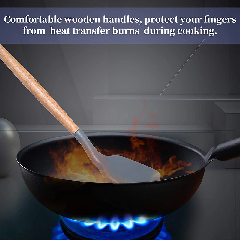 Non-Stick Silicone Spatula Woo - Okonomiyaki Spatula recension och pris