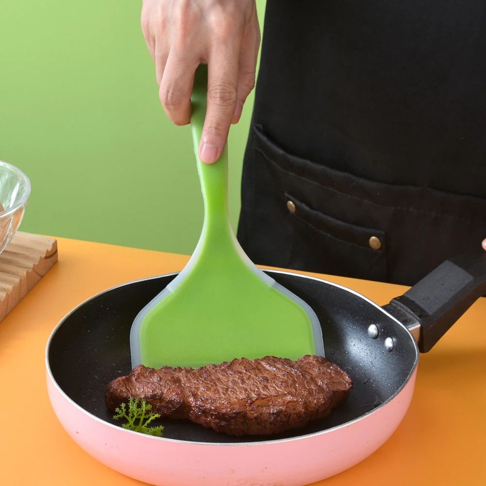 1PC Silicone Spatula Wide Mout - Okonomiyaki Spatula recension och pris