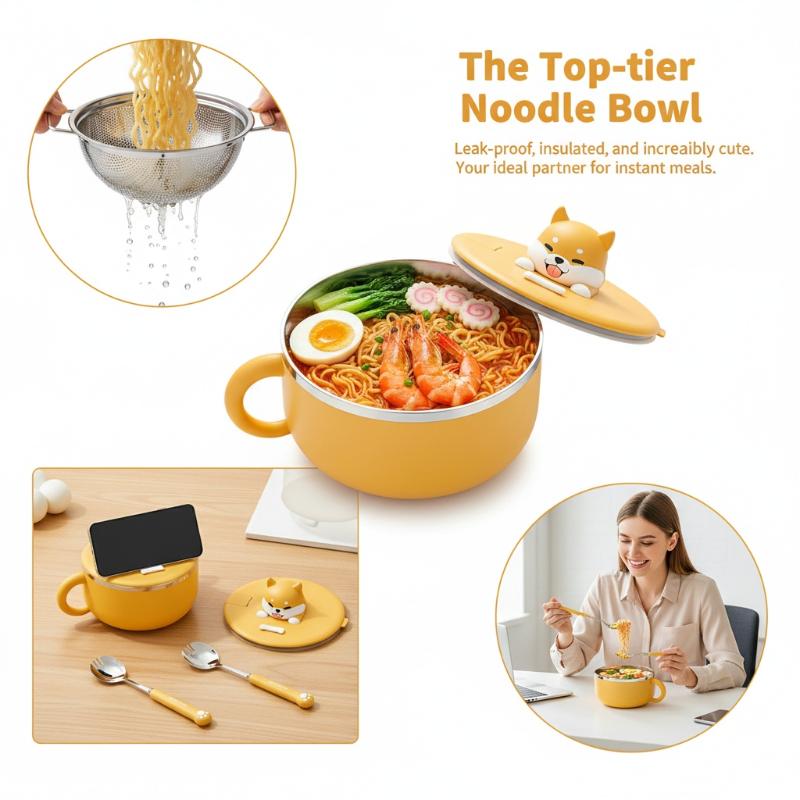 Stainless Steel Instant Noodle - Dim Sum Basket recension och pris